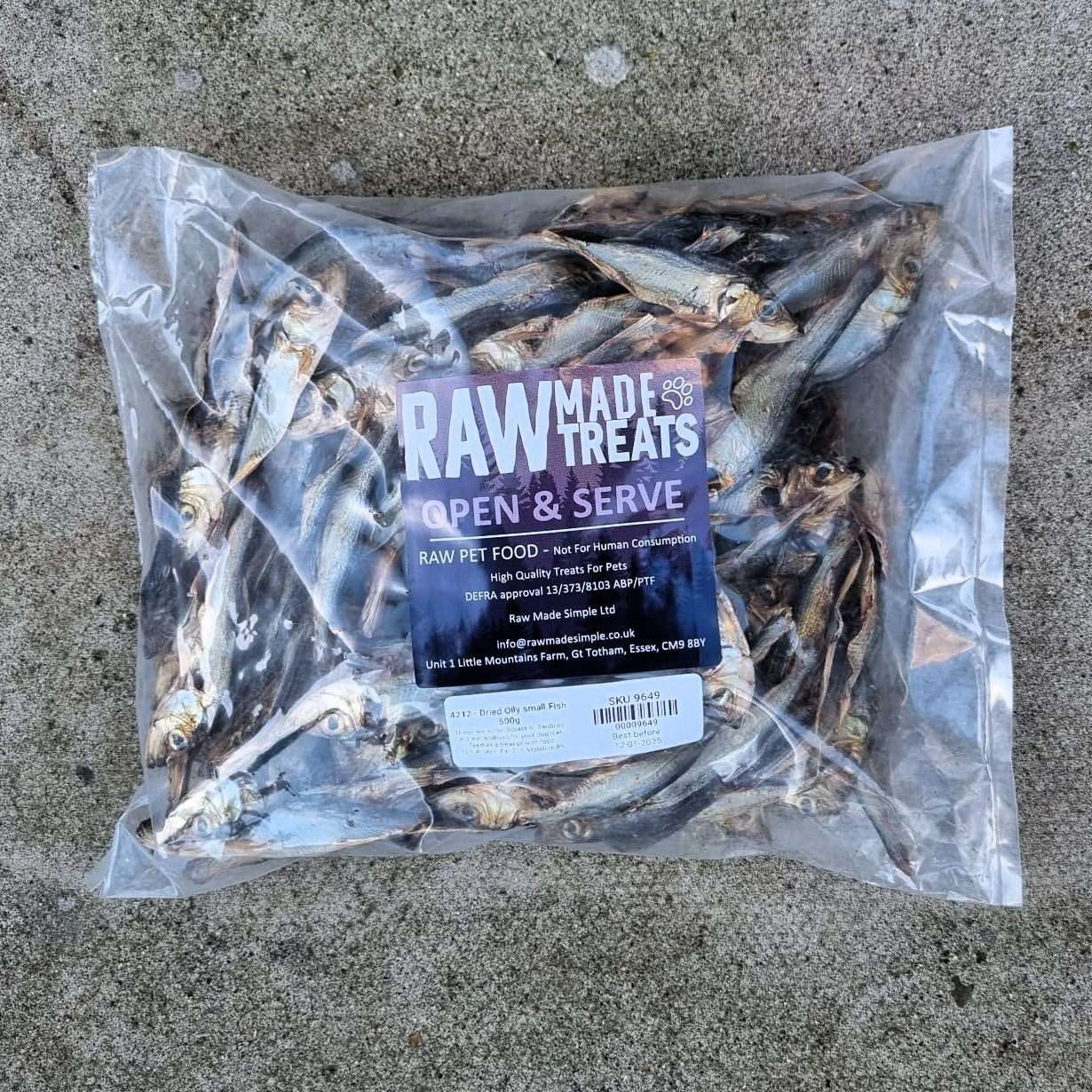 Dried Oily Fish 500g
