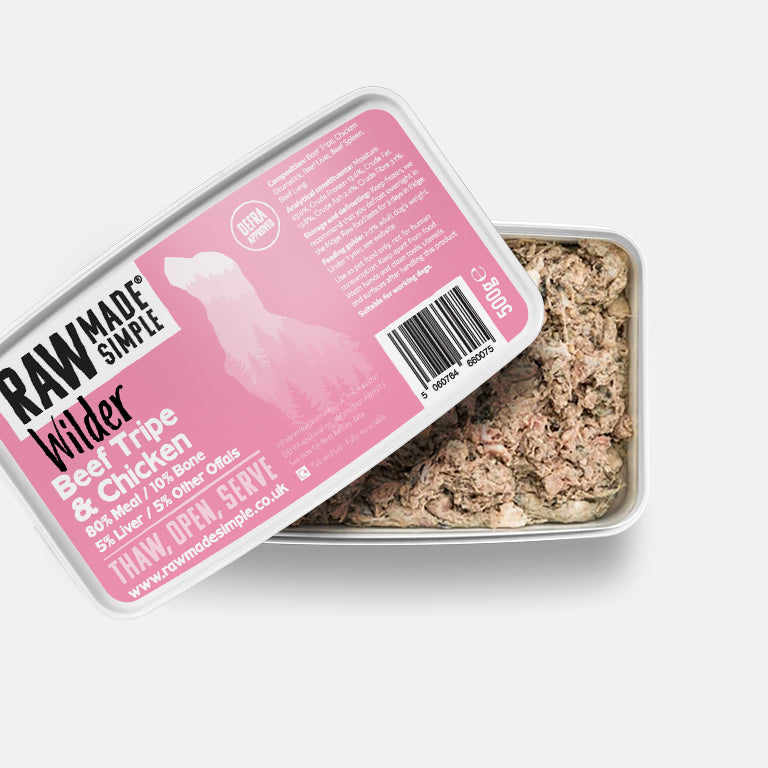 Beef Tripe & Chicken 500g