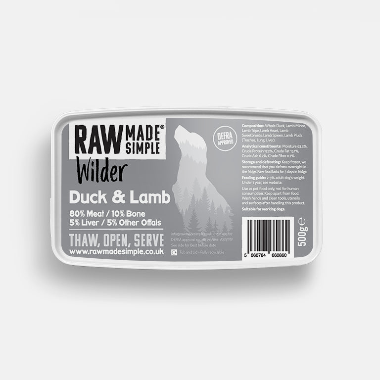 Duck & Lamb 500g