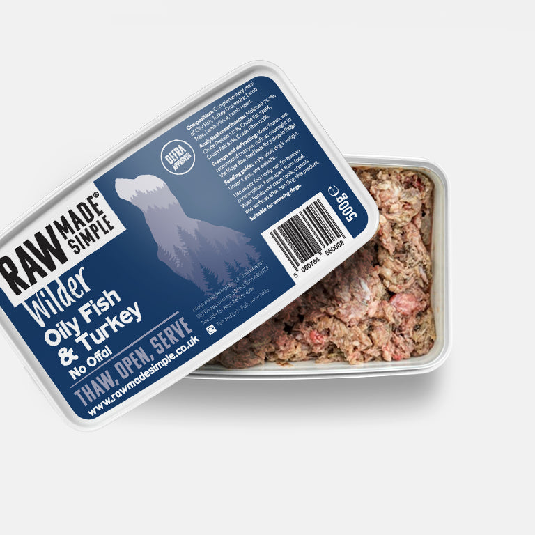 Oily Fish & Turkey 500g