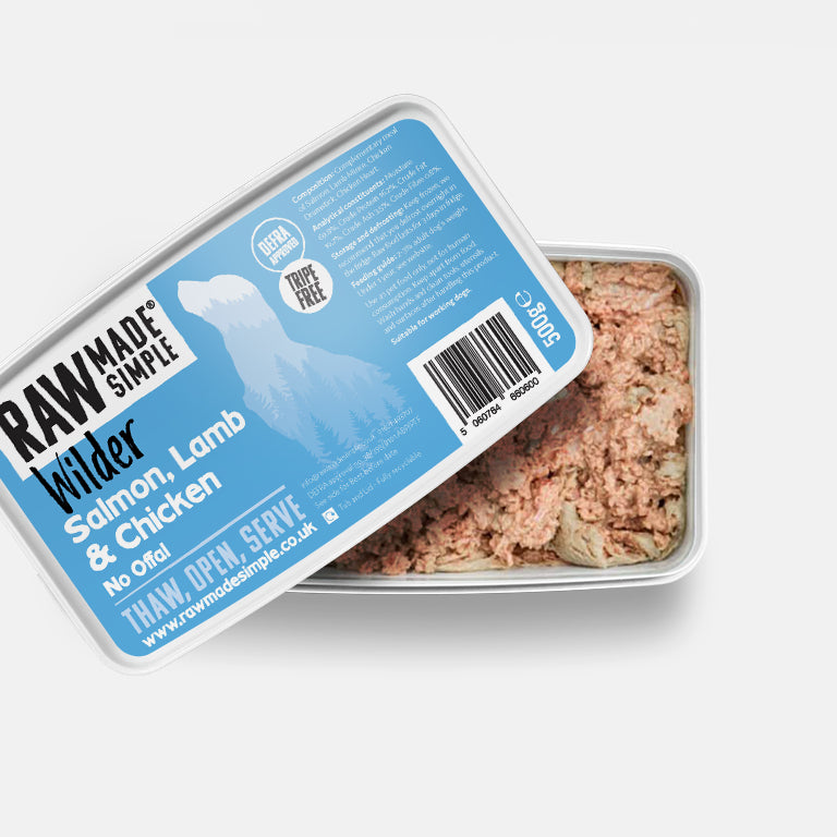 Salmon, Lamb & Chicken 500g