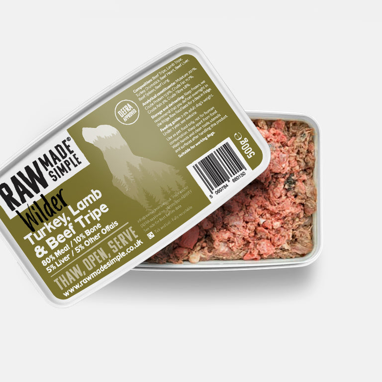 Turkey, Lamb & Beef 500g