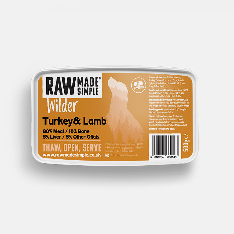 Turkey & Lamb 500g