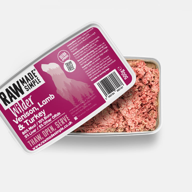 Venison, Lamb & Turkey 500g