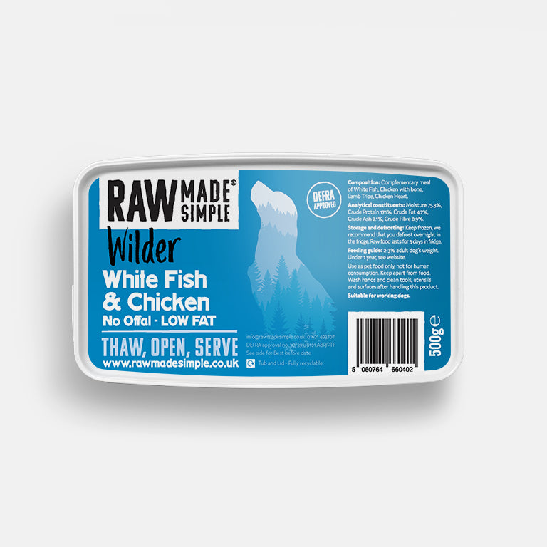 White Fish & Chicken 500g