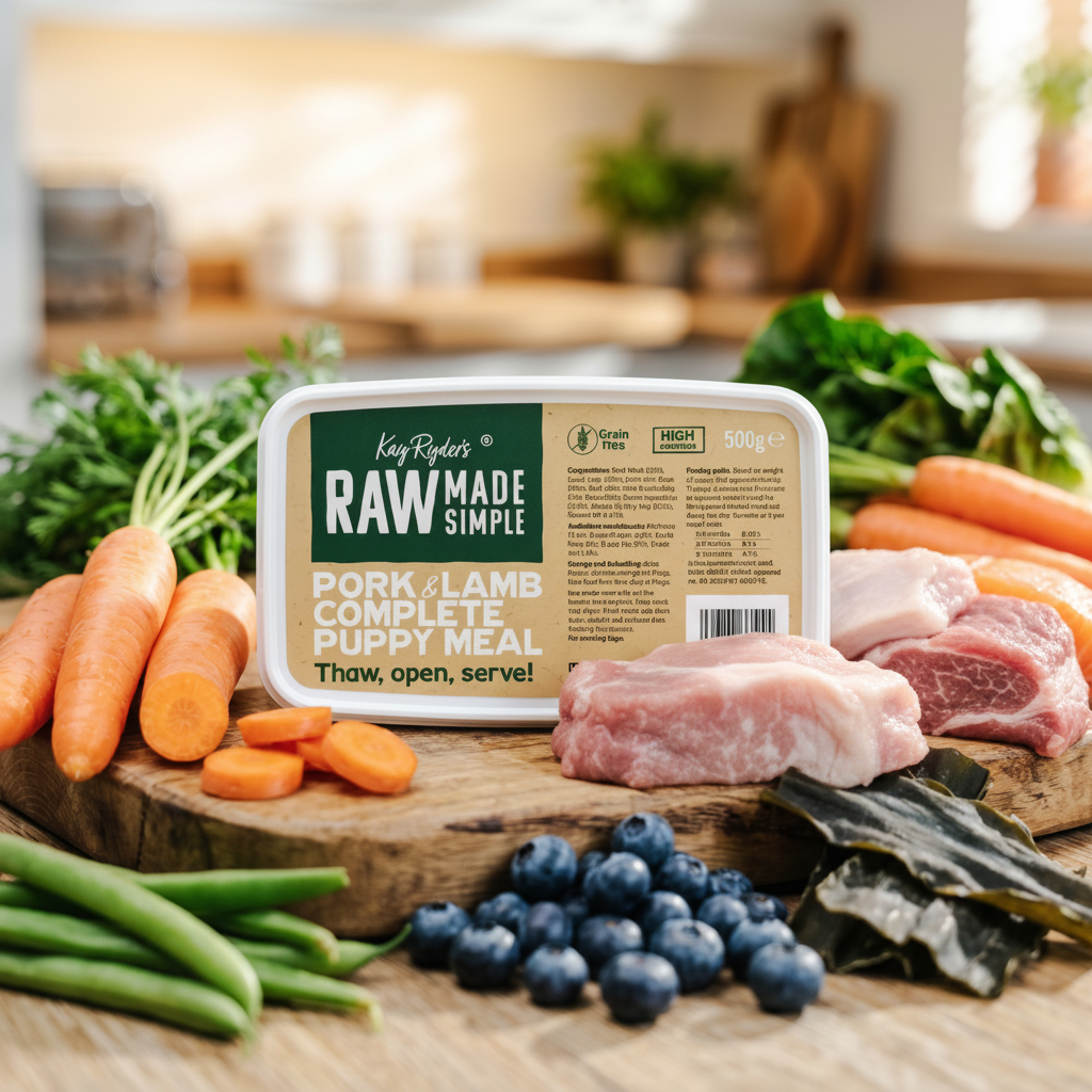 Puppy Pork & Lamb Complete 500g