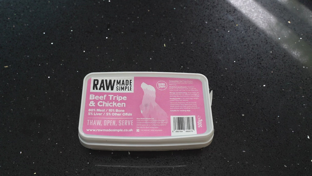 Beef Tripe & Chicken 500g