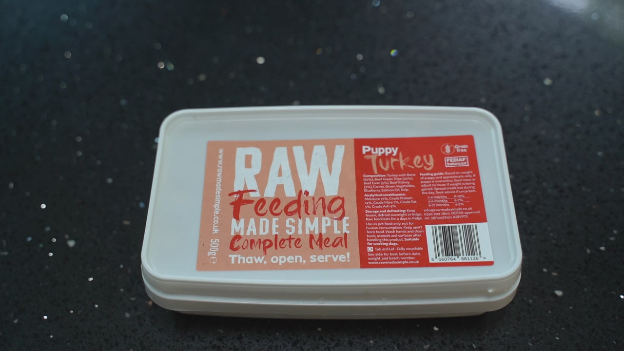 Puppy Complete Turkey 500g