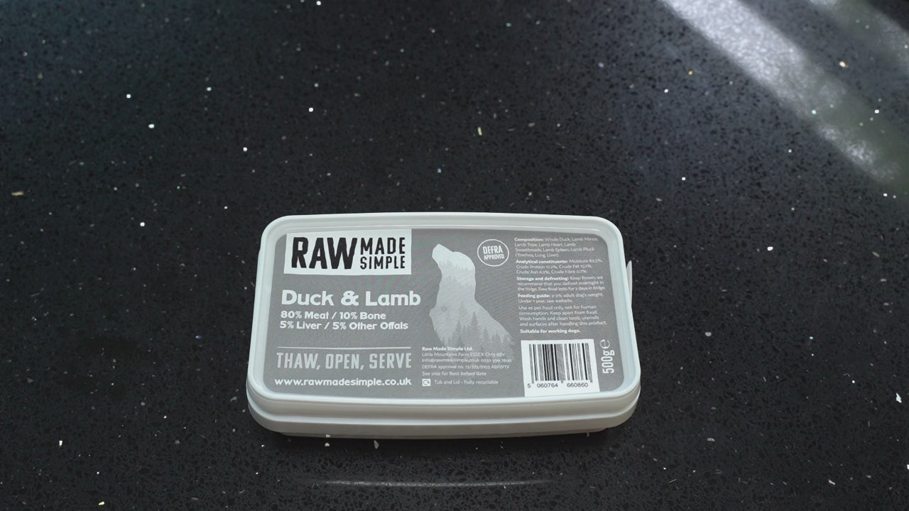 Duck & Lamb 500g
