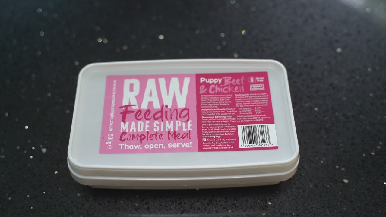 Puppy Complete Beef & Chicken 500g