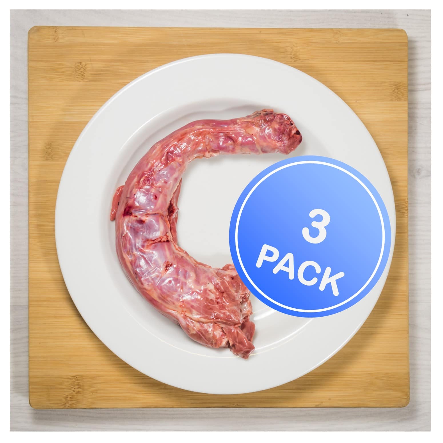 Turkey Neck 3 Pack | Raw Dog Food Complete Meal | Raw Made Simple